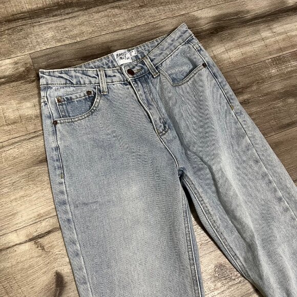 Princess Polly High Rise Denim Skinny Jeans Light Wash Women’s Size 2 - Picture 3 of 10